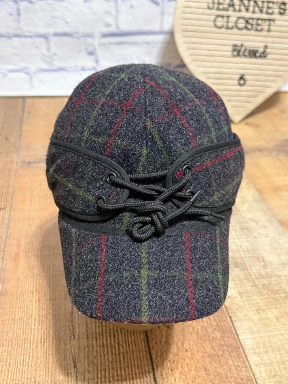 Wyoming Traders Mackenzie Fold Down Ear Flaps Australian Wool Cap Hat